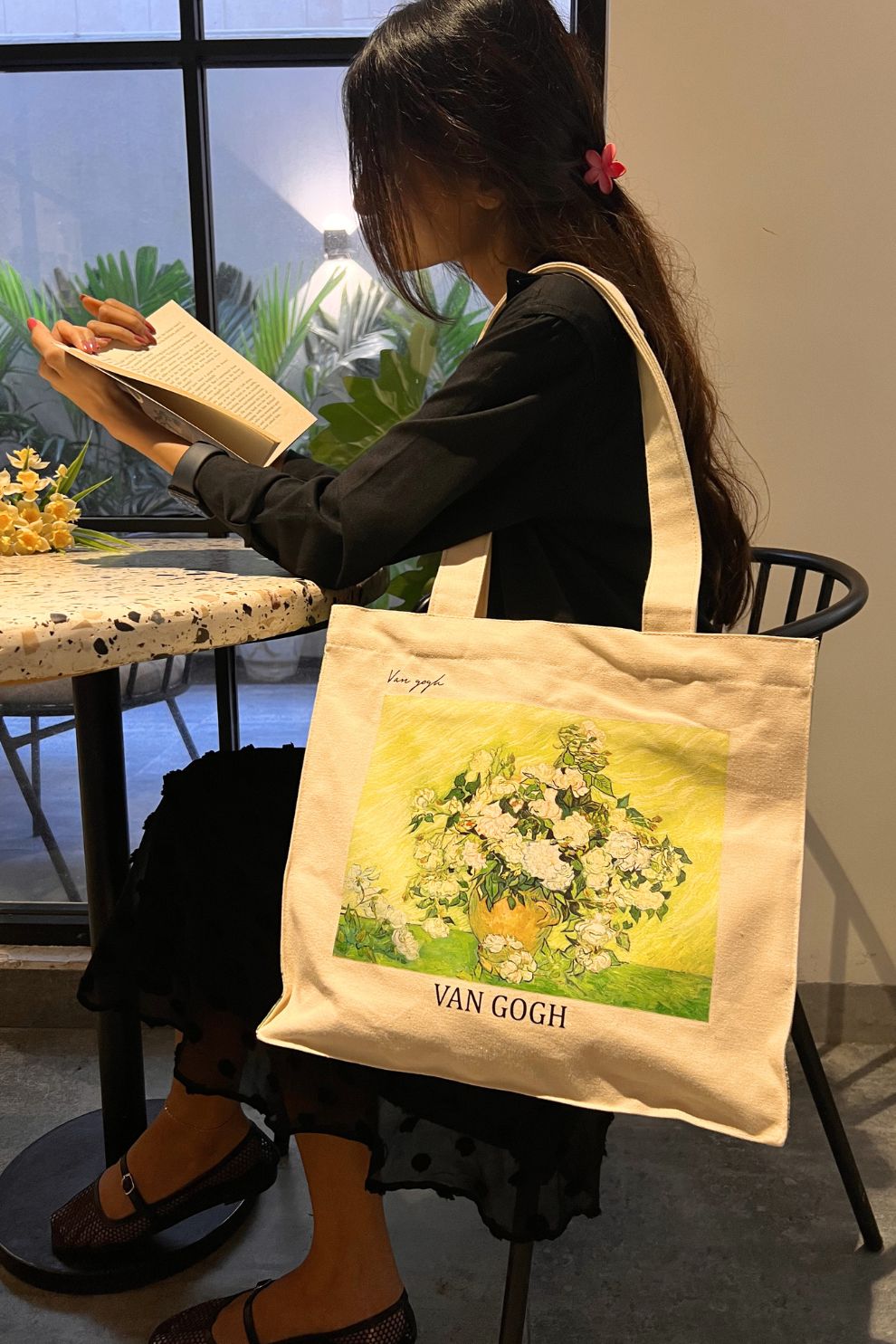 The Van Gogh Roses Tote