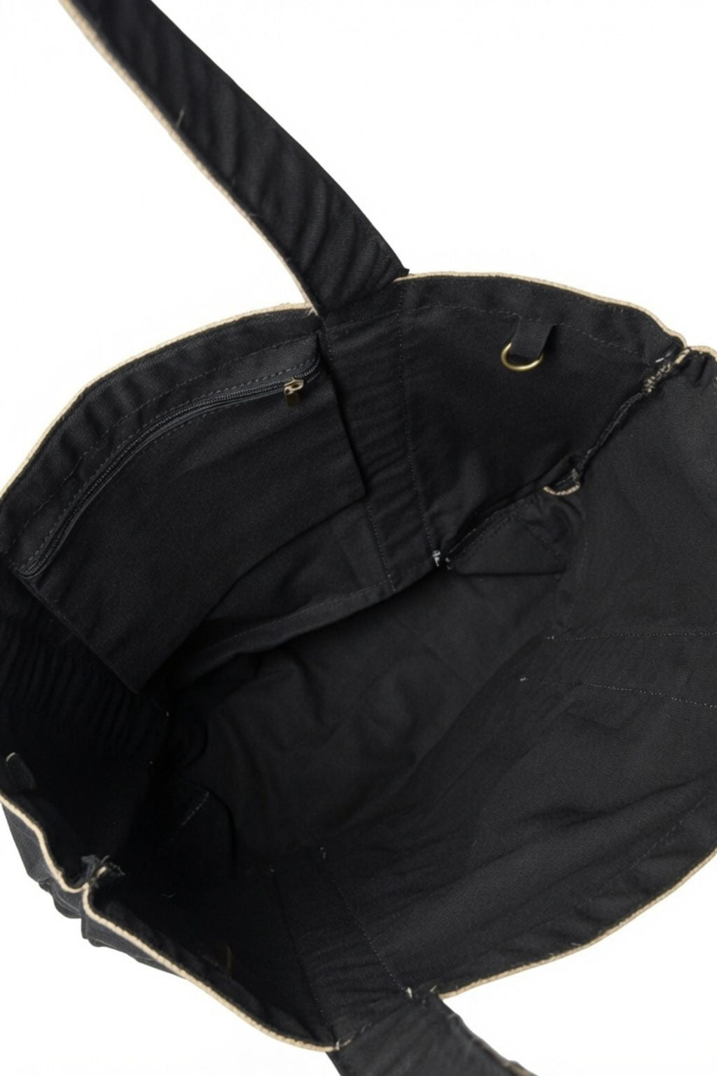Savannah Structured Tote - Black