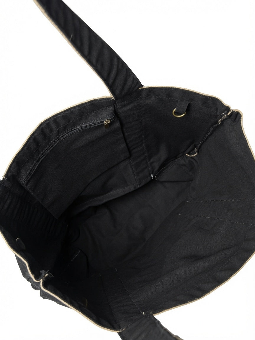 The Wilderness Utility Tote - Black