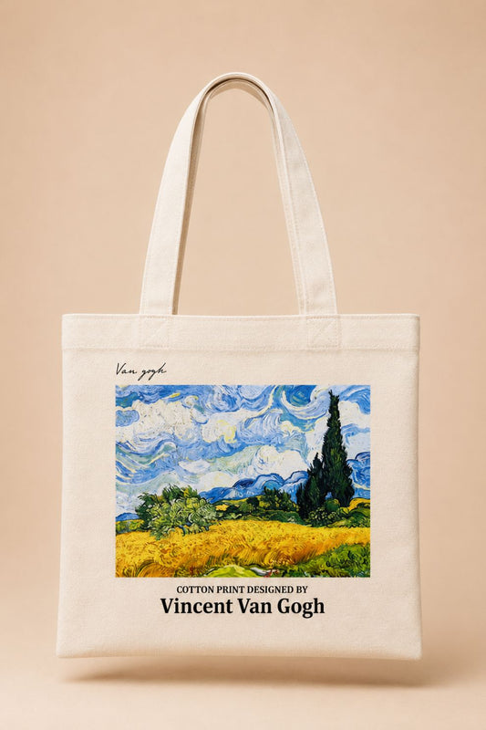 The Van Gogh Wheatfield Tote