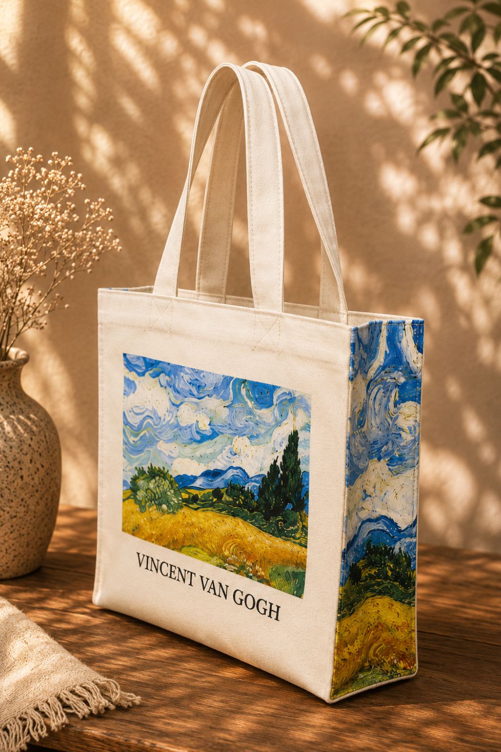 The Van Gogh Wheatfield Tote