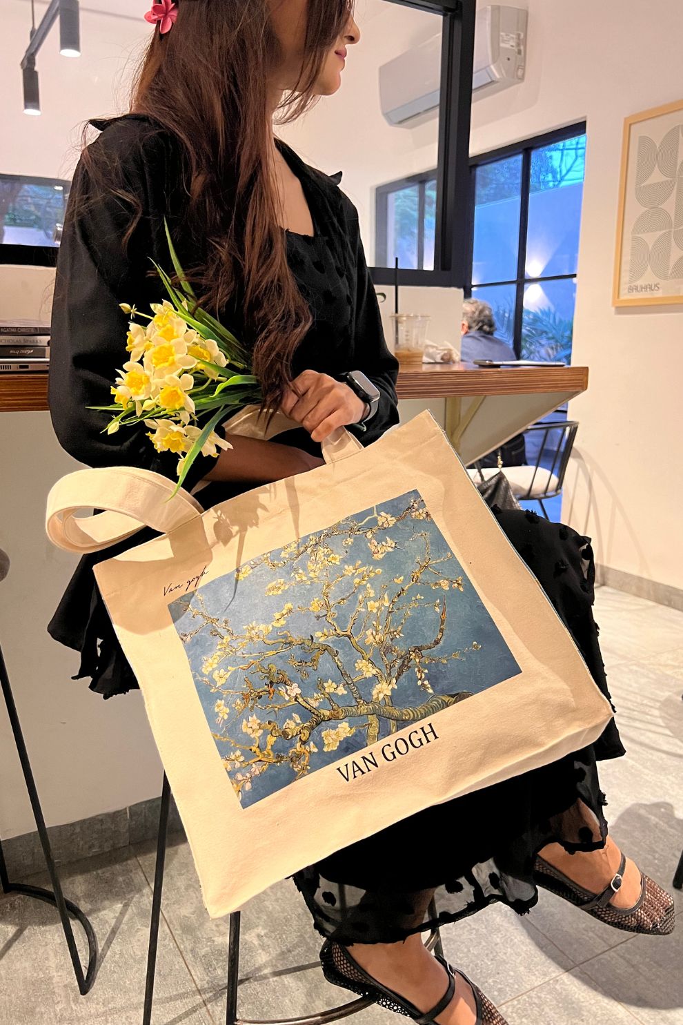 The Van Gogh Almond Blossom Tote